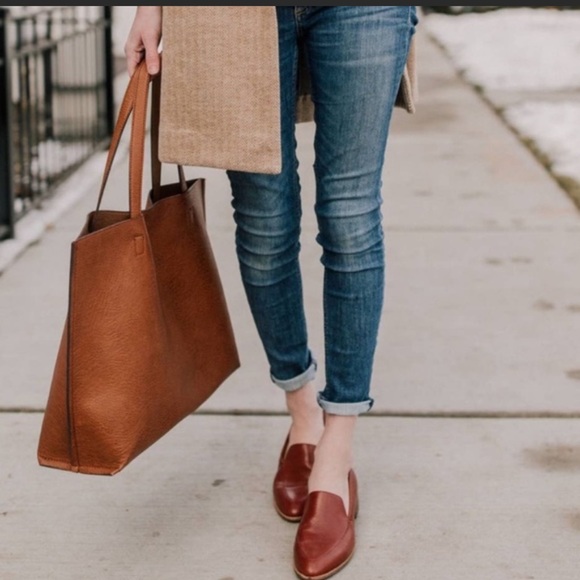 Madewell Frances Loafer in Burnt Mahogany Size 9 - Picture 4 of 14